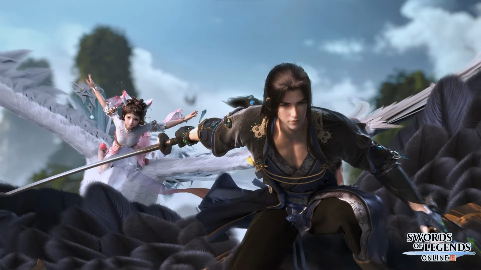 Print Screen do jogo Swords of Legends Online