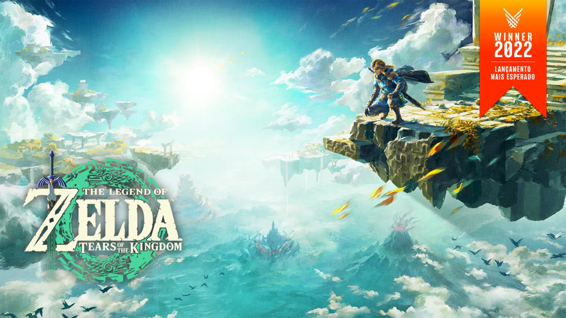 Capa de The Legend of Zelda Tears of the Kingdom por Nintendo eShop